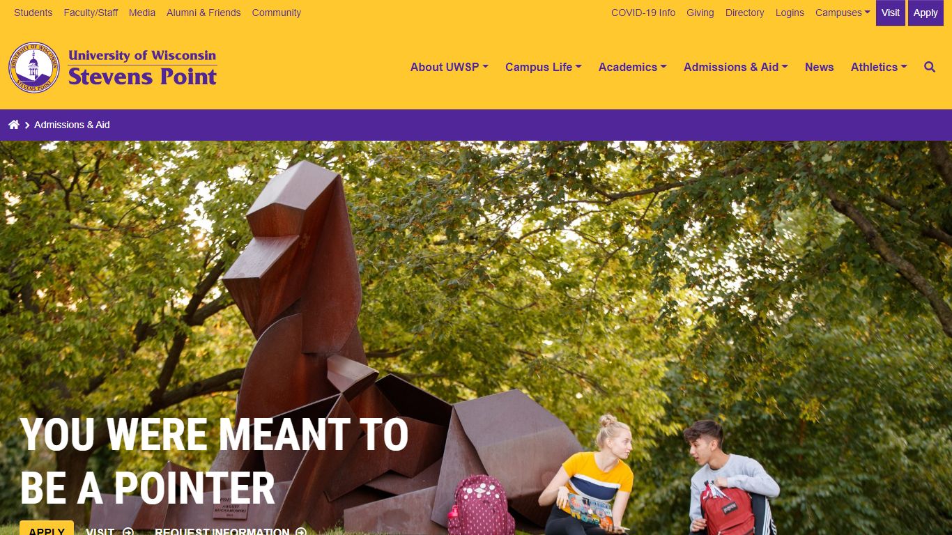 Admissions & Aid - University of Wisconsin-Stevens Point